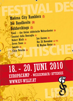 Festival des politischen Liedes 2010