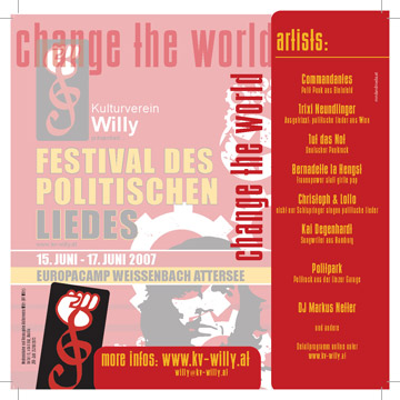 Festival des politischen Liedes 2007