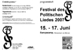 Festivalprogramm 2007