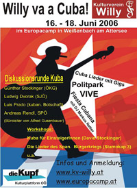 2006: Willy va a Cuba